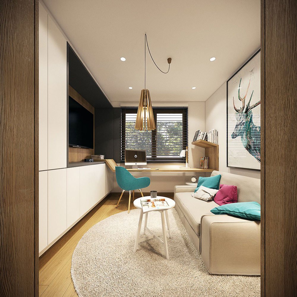 Stanza studio del design scandinavo - idee appartamento moderno - Start Preventivi blog