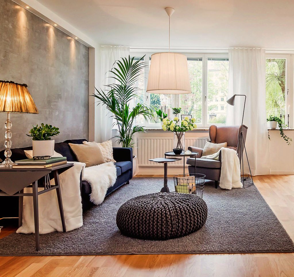 Design living di lusso, stile coloniale moderno - perfetto spazio per relax